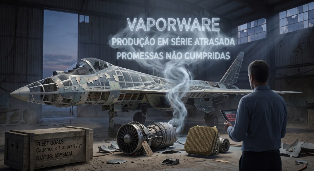 Por que o Su-57 Falhou: Lições do Vaporware Russo